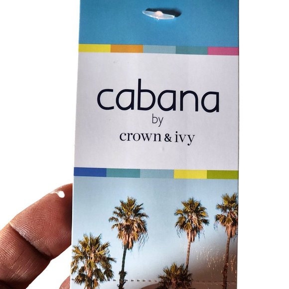 Cabana By Crown & Ivy Leggings With Swirl Colors Of Pink, Yellow, Orange & White - Picture 10 of 13